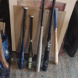 Assorted Baseball Bats